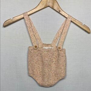 Zara Multicolor Knit Baby Romper